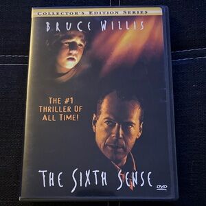 The Sixth Sense Collector's Edition DVD - Bruce Willis - Black/Orange Cover